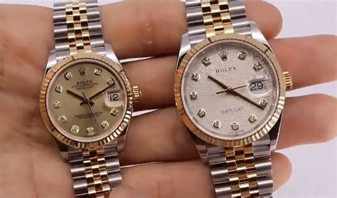 31mm rolex gold|rolex 31mm vs 36mm.